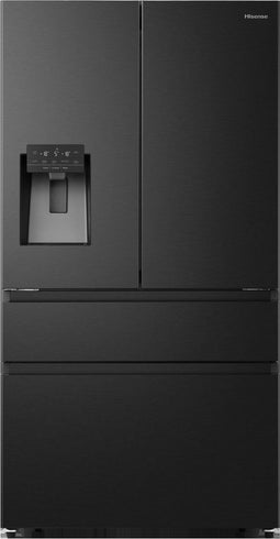 Hisense RF728N4SBFE - Amerikaanse koelkast - IJs & Water dispenser No Frost - Zwart