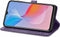 iMoshion Hoesje Geschikt voor Vivo Y21 / Vivo Y21s / Vivo Y33s Hoesje Met Pasjeshouder - iMoshion Mandala Bookcase - Paars