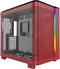 Montech King 95 - Tower - ATX/Micro-ATX/Mini-ITX - Gehard glas - Rood