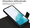 Accezz Galaxy A54 (5G) - Premium Leather 2 in 1 Wallet Bookcase - Uitneembare backcover - Zwart