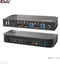 Club 3D CSV-7210 - KVM Switch - Dual DisplayPort 4K 60Hz - Zwart