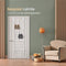 O'DADDY® Hangend Schoenenrek - Schoenenrek deur - Ruimtebesparend - Wit - 51 x 20 x 182 cm