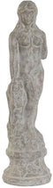 Decoratieve figuren Home ESPRIT Grijs Vrouw Romantiek Verouderde afwerking 17 x 17 x 61 cm