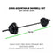 Iron Gym - 20kg Verstelbare Halterset - Voor Thuisgebruik - Zwart (1 set)