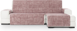 Hoes voor chaise longue met korte armleuning rechts Eysa TURIN Roze 100 x 110 x 300 cm