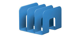 Durable ECO - Catalogusrek - 3 compartimenten 65 mm - Blauw