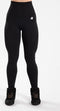 Gorilla Wear Olivia Seamless Leggings - Hoog Getailleerd - Scrunch Body Contouring - Zwart - XS/S