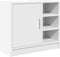 vidaXL - Wastafelkast - 63x29x55 - cm - bewerkt - hout - wit