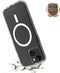 Vivanco Mag Steady - Backcover iPhone 15 - MagSafe-compatibel - Transparant