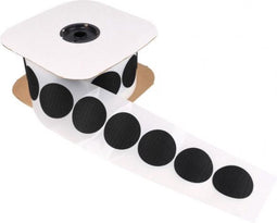 Amscan Zelfklevend Klittenband Rond 7 Cm Zwart 50 Stuks