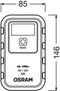 Osram BATTERYcharge904 - Acculader - 6V & 12V - Digitaal display