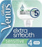 Gillette Venus Scheermesjes Deluxe Smooth Sensitive 4 stuks