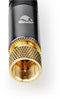 Nedis CSTB41000GY20 - Coaxkabel F-connectoren - 200 cm - Grijs