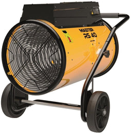 Master RS40 - Elektrische Heater 40KW - Stille werking - Zwart Geel