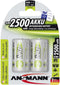 Ansmann 5030912 - Accu Baby C - 2500 mAh NiMH - Zilver (2 stuks)