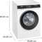 Siemens iQ500 WG46G2Z8NL - Voorlader Wasmachine - 9 kg - 1600 rpm - A
