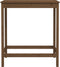 vidaXL - Bartafel - 100x50x110 - cm - massief - grenenhout - honingbruin