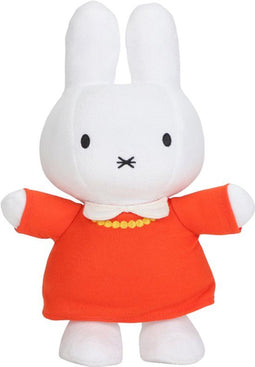Mama Konijn - Knuffel 28 cm - Wit Oranje