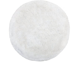 CIDE - Shaggy vloerkleed - Wit - 140 cm - Polyester