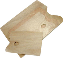 Palet conda rechthoekig 24 x 30 cm 5 mm hout