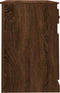 vidaXL - Bureau - met - lade - 115x50x75 - cm - bewerkt - hout - bruin - eikenkleur
