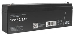 Green Cell AGM18 - Accu 12V 2,3Ah VRLA/AGM - 179x35x66mm