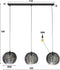 AnLi Style Hanglamp 3L beach