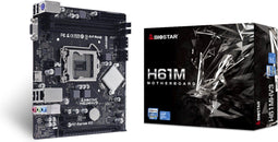 Biostar H61MHV3 - Moederbord - Intel H61 - mATX