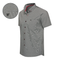 Bronte - Overhemd Korte Mouw - Ademend en Kreukbestendig - Vichy Black (Maat M)
