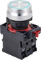 TRU COMPONENTS TC-10091048 ONPOW26-11E/B/12V Drukschakelaar 250 V 5 A 1x aan/(aan) Moment Blauw IP40 1 stuk(s)