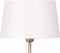 Mexlite K58942S - Lampenkap - E27 fitting - Ø30cm - Wit