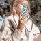 iMoshion Hoesje Geschikt voor Samsung Galaxy S20 Hoesje Met Koord - iMoshion Design Hoesje met Koord - Groen / Transparant / Panther Illustration