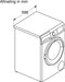 Bosch Serie | 4 WAN280E2FG - Wasdroogcombinatie - AutoDry varioSpeed - Energieklasse B