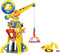 Rubble & Crew - Blafwerf Hijskraan-speelset - Rubble-figuurtje en 340 g Kinetic Build-It speelzand
