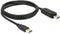 Delock USB 3.0 Data Link Cable - 5 Gbps - 1.5m - Zwart