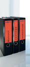 Avery - Ordneretiketten - 192 x 61mm - Rood (20 stuks)