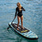 Matchu x Wotto - SUP board - Opblaasbaar - 320x81x15 - Limited edition ART - Blauw limegroen