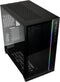 Lian Li PC-O11D XL - Midi-Tower - Geborsteld aluminium en gehard glas - Zwart