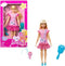 Barbie Mijn Eerste Barbie - Barbiepop - Zachte beweegbare pop - Roze