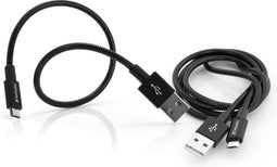 Verbatim 48875 - Sync&Charge Lightning - Micro-B 100cm kabel - Zwart