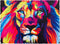 UNIDRAGON Houten Puzzel Voor Volwassenen Woosaic - Hologram Leeuw - 1000 stukjes - 60x44 cm