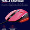 Trust GXT 109P - Gaming Muis - 6400 DPI - Roze