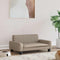 vidaXL - Hondenmand - 70x45x30 - cm - kunstleer - cappuccinokleurig