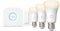 Philips Hue White Starterkit - 3 E27 slimme lampen 1100lm + dimmer switch