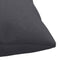 vidaXL - Sierkussens - 4 - st - 40x40 - cm - stof - antracietkleurig