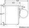 Bosch WTE84104NL - Condensdroger - 7 kg - Geluidsniveau 66 dB
