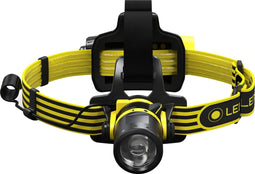 Led Lenser EXH8 Lantaarn aan hoofdband Zwart, Geel