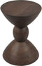 StarFurn Bijzettafel Ron Bruin Ø30cm