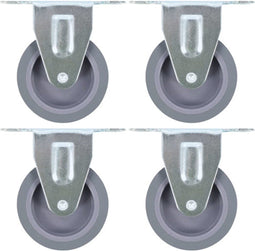 vidaXL - 24 - st - Wielen - vast - 75 - mm