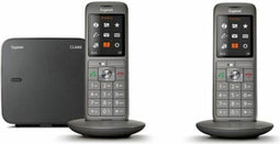 Gigaset CL660 Duo - Dect-telefoon - 2 handsets met nummerherkenning - Grijs (2 stuks)